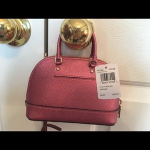 Coach micro mini Sierra crossbody leather handbag